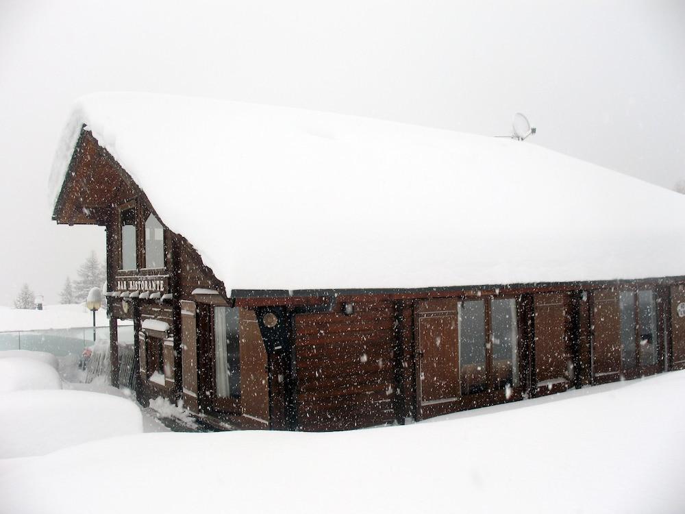 Restaurant Hotel Chalet Del Sole Oulx Exteriér fotografie