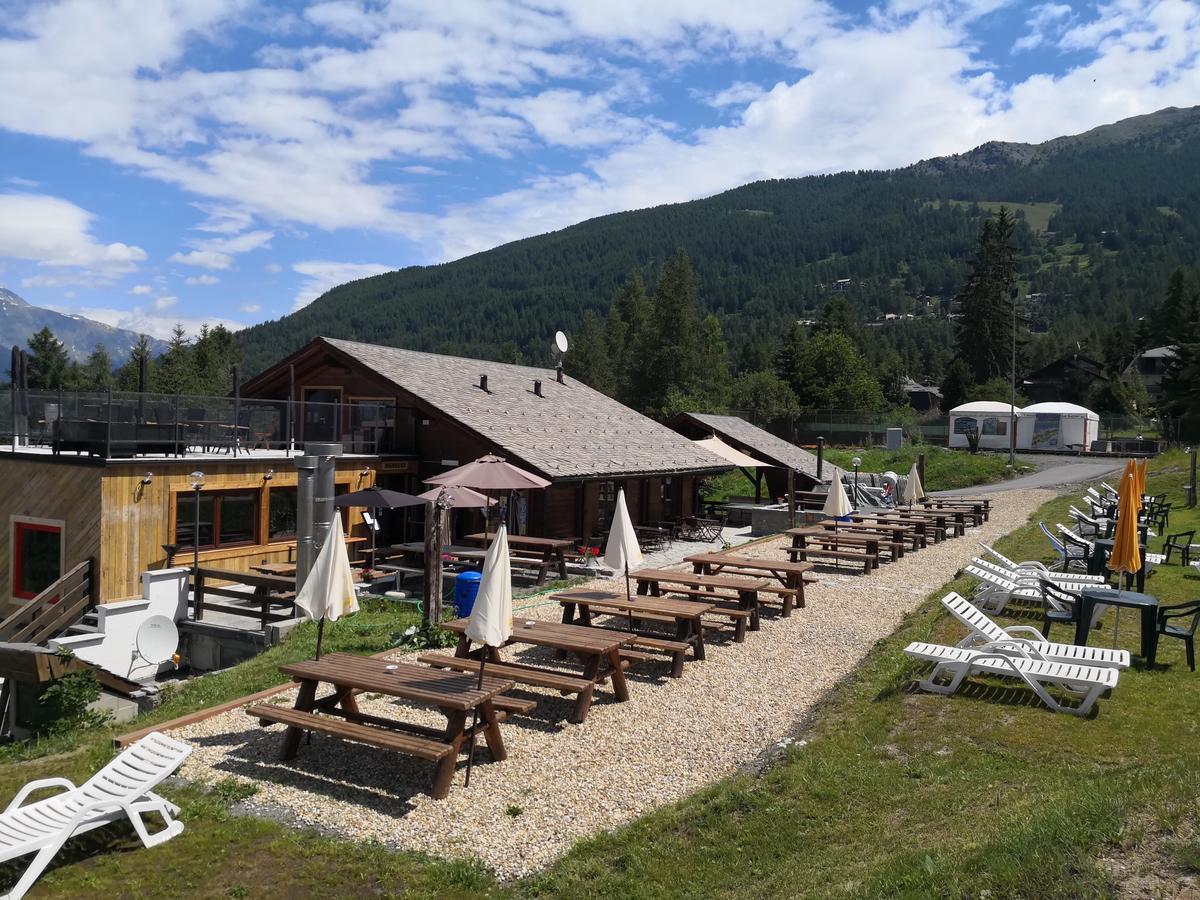 Restaurant Hotel Chalet Del Sole Oulx Exteriér fotografie