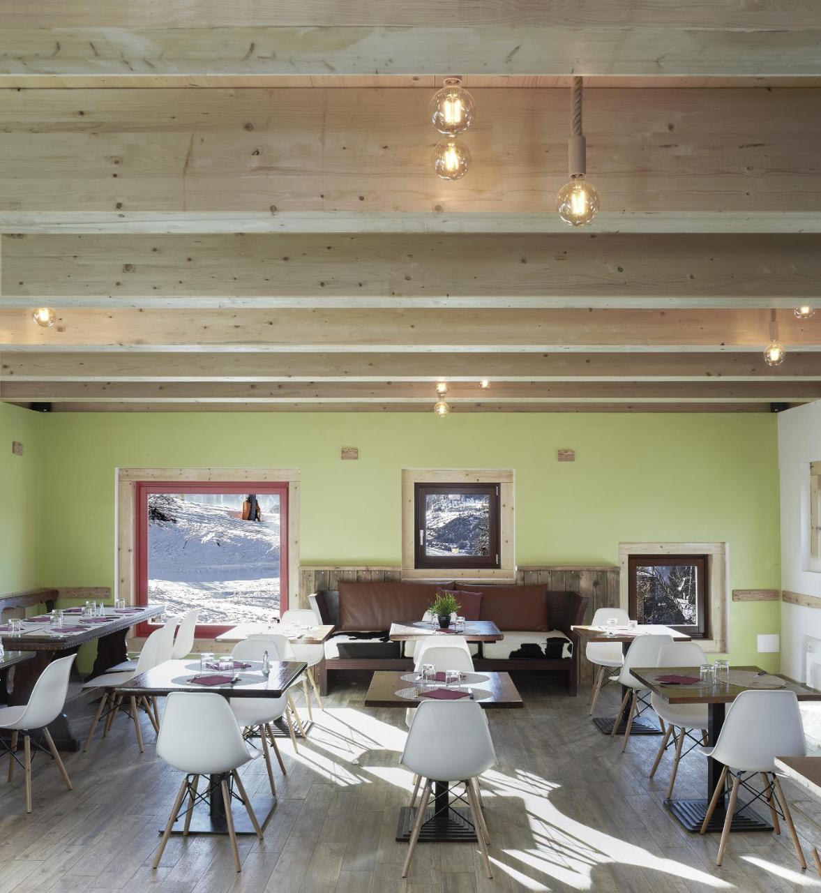 Restaurant Hotel Chalet Del Sole Oulx Exteriér fotografie